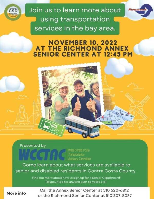 The West Contra Costa Transportation Advisory Committee and The City of Richmond Community Services Department. 2022. [Photograph].