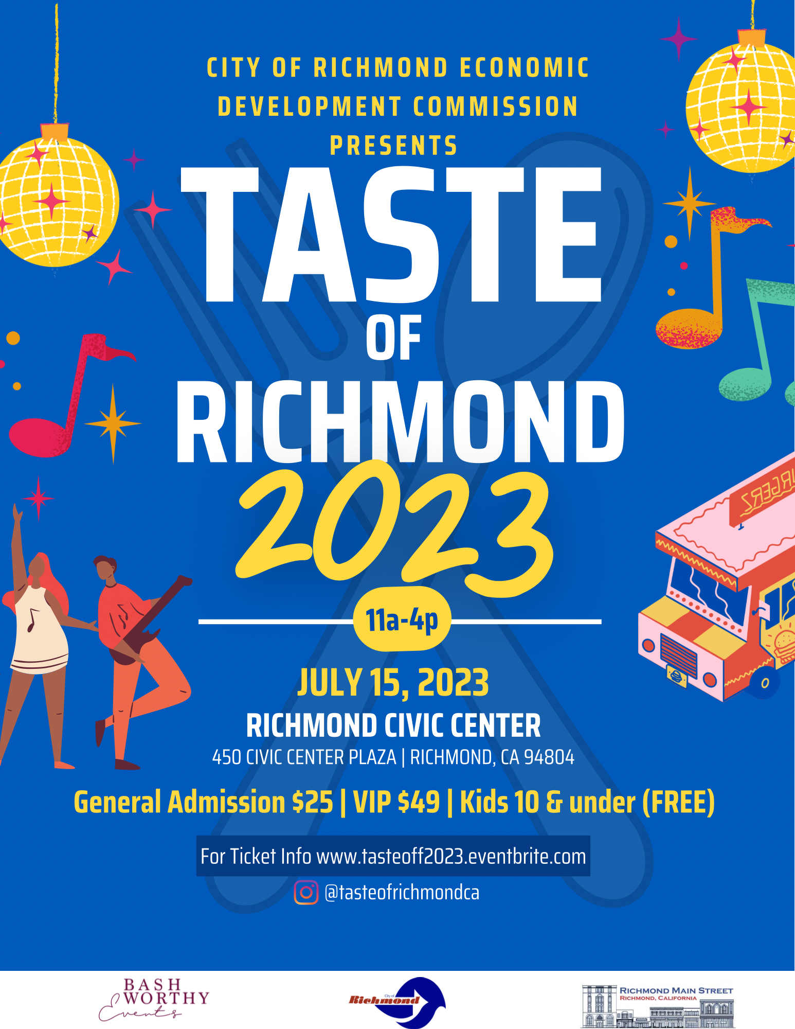 Marina Bay Beacon Event Taste of Richmond July 15 2023