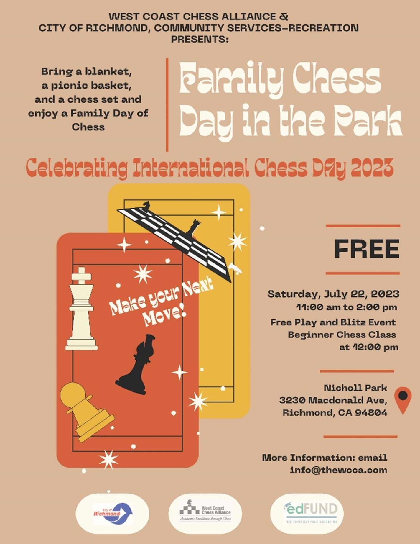 Marina Bay Beacon Event Family Chess Day July 2023