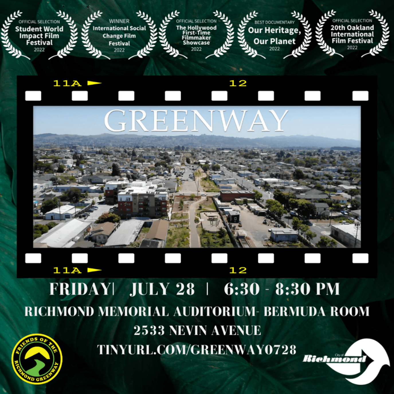 Marina Bay Beacon Event Greenway Film Screening July 2023
